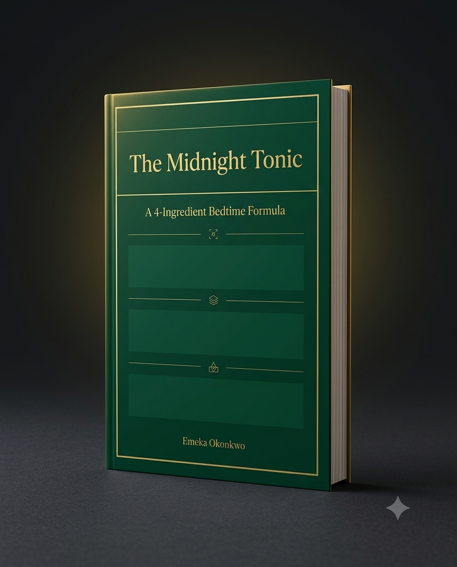 The Midnight Tonic - Product Mockup